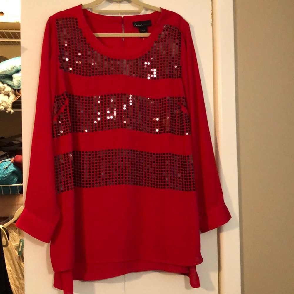 Lane Bryant Sequin Top